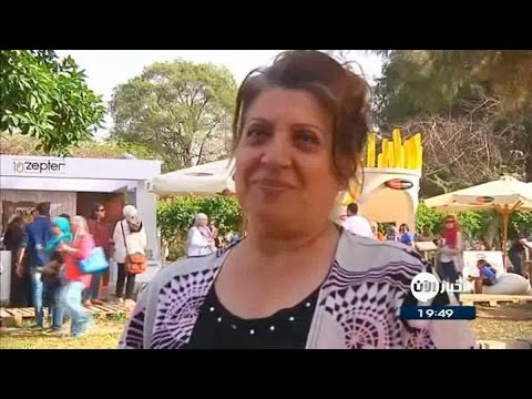 بالفيديو 10 آلاف زائر إلى مهرجان المأكولات في القاهرة
