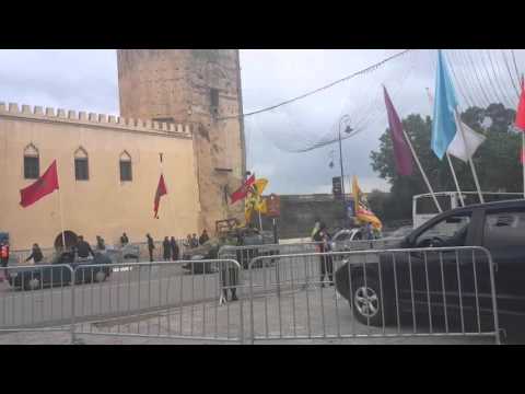 بالفيديو الحدث الذي افزع قوات الأمن قبل افتتاح مهرجان فاس 