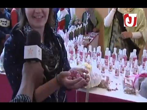 بالفيديو مهرجان الورود في تنغير