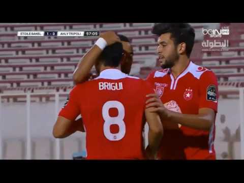 شاهد هدف أول لفريق النجم الساحلي أمام الأهلي الليبي