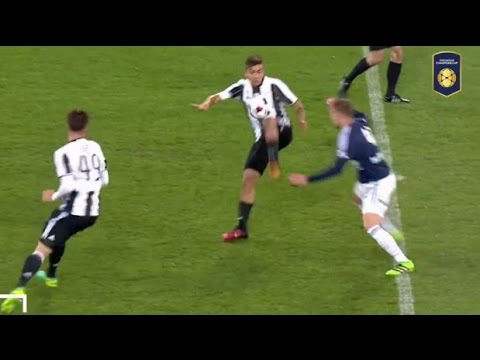 شاهد نجم اليوفي يخطف الأنظار بمراوغة متكررة