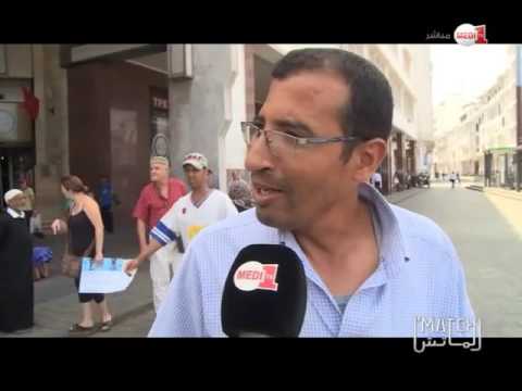 شاهد وجهة نظر مواطن متشائم بخصوص المغاربة المشاركين