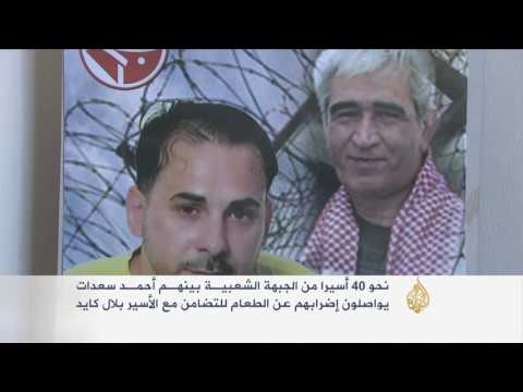 شاهد مئات الأسرى الفلسطينيين يضربون عن الطعام