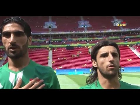 شاهد ملخص مباراة العراق والدنمارك في البراازيل