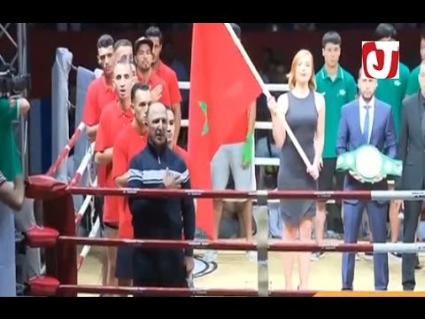 بالفيديو شاهد فوز المنتخب المغربي في الكيك بوكسينغ بطنجة