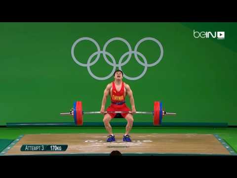 بالفيديو ميدالية ذهبية ورقم قياسي جديد للصيني لونغ في وزن 56 كلغ