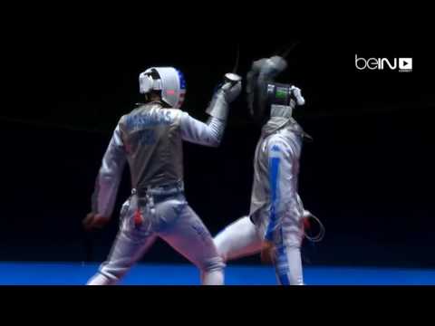 بالفيديو ذهبية فردي الشيش من نصيب الإيطالي دانييلي غاروتسو