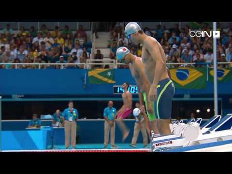 بالفيديو مايكل فيلبس يحصد ذهبيته الـ19 في السباحة في يوم الأرقام القياسية