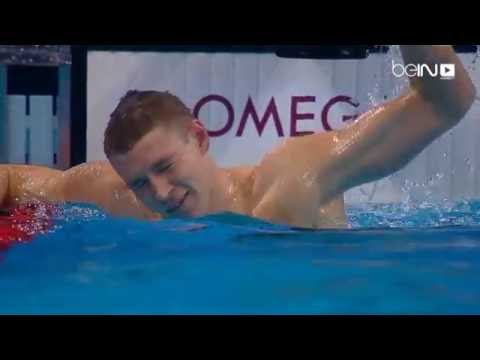 شاهد مورفي يحقق رقمُا قياسيُا بـ100 م ظهرًا