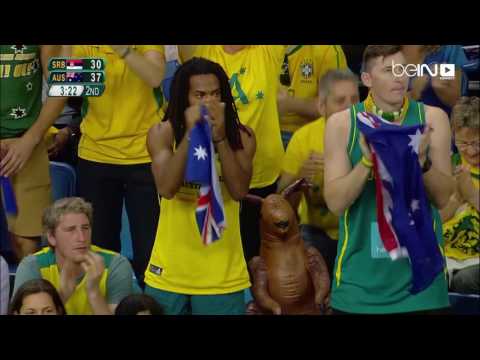بالفيديو  سلة أستراليا تقلب تأخرها الى فوز كبير وثمين أمام صربيا
