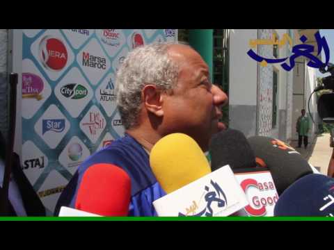 شاهد نادي الرجاء  البيضاوي يقدم مدربه الجديد