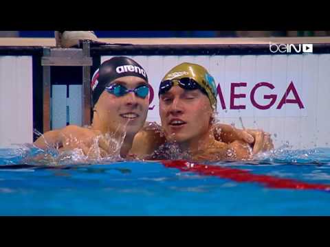 شاهد الكازاخستاني بالاندين يحرز ذهبية 200 م سباحة صدرًا