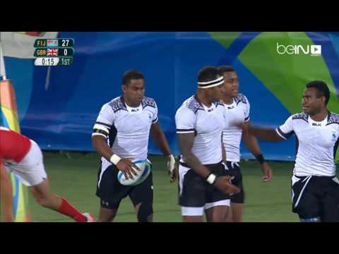 بالفيديو ميدالية ذهبية تاريخية لمنتخب فيجي في رياضة الرغبي