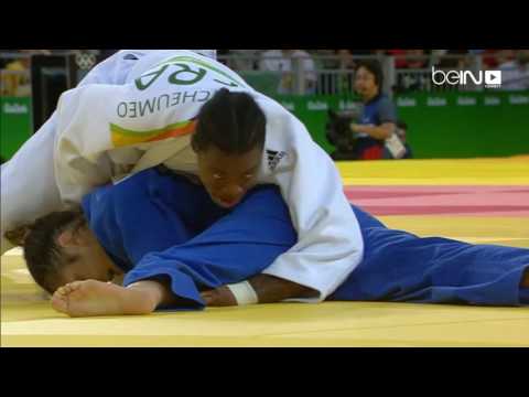 بالفيديو  الأمريكية هاريسون تنضم لقائمة أصحاب الذهب فى أكثر من وزن