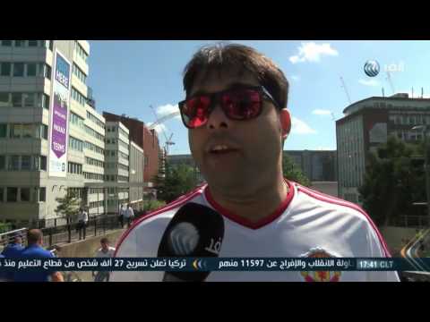 بالفيديو كاميرا في الملعب تستطلع أراء الجماهير الإنكليزية