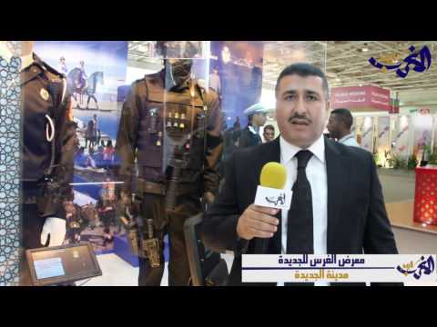 شاهد  استعمال الخيول في الحفاظ على الأمن و محاربة الشغب