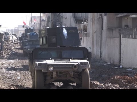 بالفيديو القوات العراقية تواصل تقدّمها في غرب الموصل