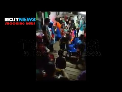 حفلة أطفال تتحول لكارثة بعد انهيار أرضي