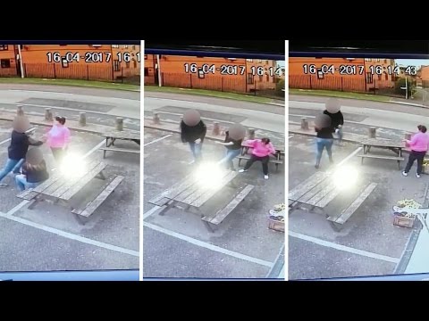 شاب يعتدى بوحشية على بريطانية