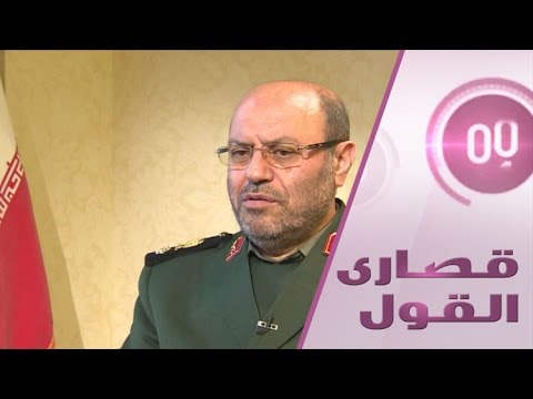 بالفيديو وزير الدفاع الإيراني يؤكّد أنّه لا حلف ثلاثي مع بغداد ودمشق