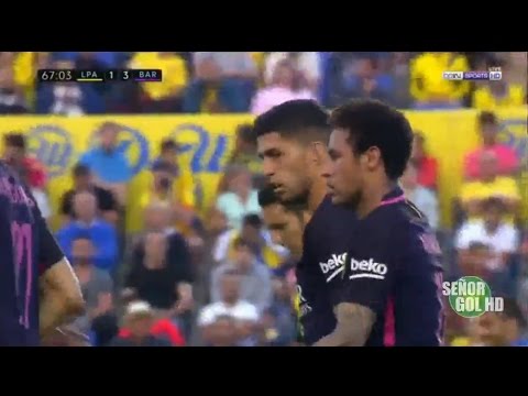 شاهد نيمار يؤكد فوز برشلونة على بالماس