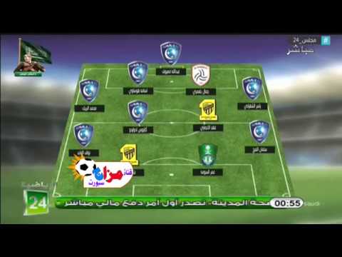 بالفيديو نقاش تلفزيوني بشأن تشكيلة الموسم للدوري السعودي