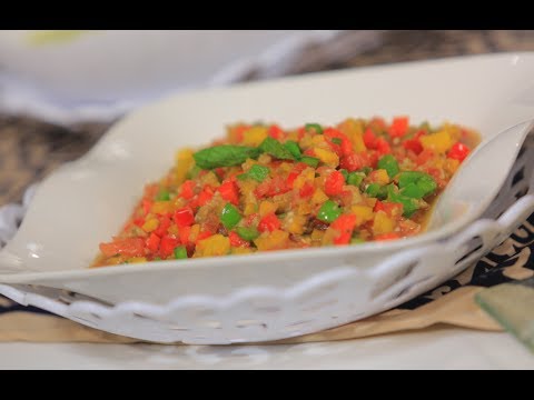 طريقة بسيطة لتحضير سلطة الراهب