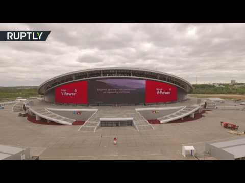 تصوير جوي للملاعب الروسية التي تستضيف كأس القارات