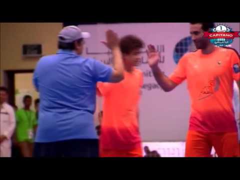 بالفيديو  هدفا محمد أبو تريكة في مباراته أمام أصدقاء كانوتيه