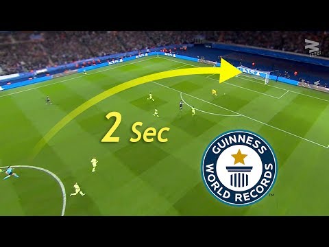 أسرع 10 أهداف في تاريخ كرة القدم