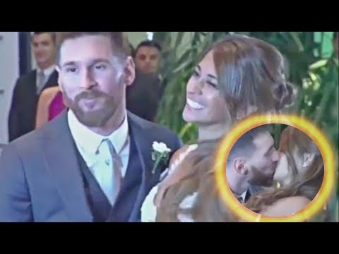 شاهد حفل زفاف لاعب برشلونة ليونيل ميسي