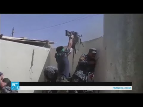 شاهد معارك ضارية لتطهير الجيوب المتبقية للجهاديين في الموصل