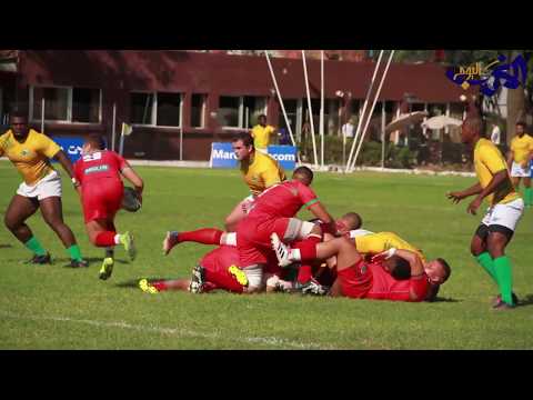 شاهد المنتخب المغربي للريكبي يفوز على نظيره الإيفواري