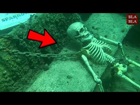 شاهد 5 أشياء مخيفة عثر عليها تحت الماء