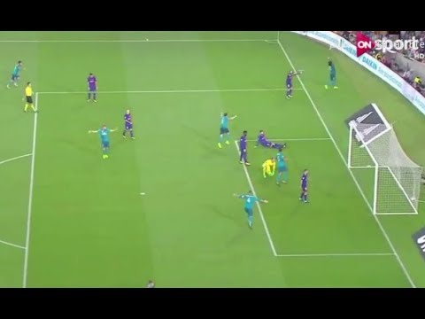 الهدف الثاني لريال مدريد في شباك برشلونة