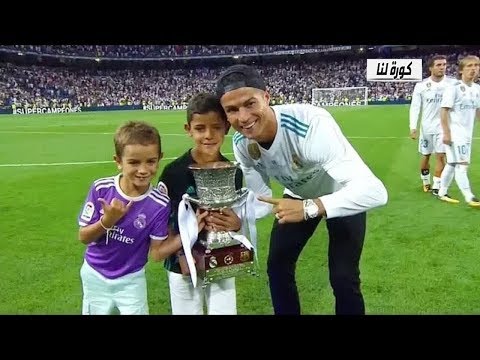 كريستيانو رونالدو يحتفل باللقب الثاني مع ريال مدريد