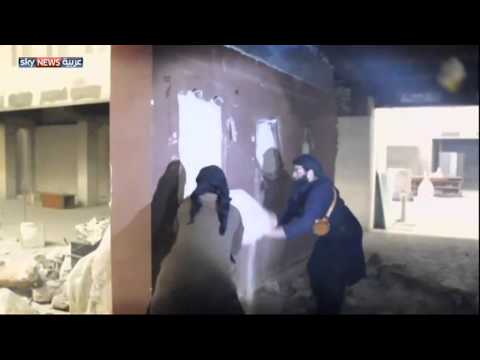 داعش يُدمر متحف الموصل التاريخي