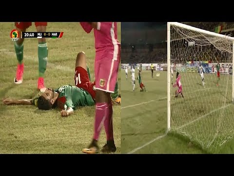 شاهد بوصوفة يضيع الهدف الأول للمنتخب المغربي على مالي
