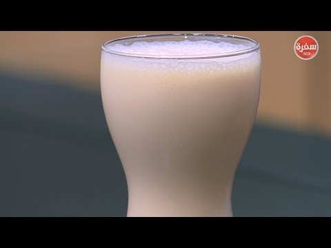 طريقة إعداد كوكتيل أيس كريم بالعصير البودرة