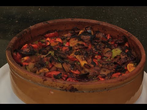 شاهد طريقة إعداد وطهي طاجن السمك البياض