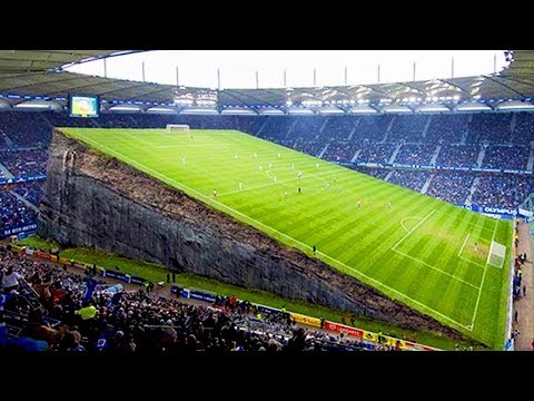 شاهد أغرب 10 ملاعب لكرة القدم في العالم