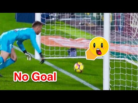 أهداف تجاوزت  خط المرمى  ولم يحتسبها الحكام