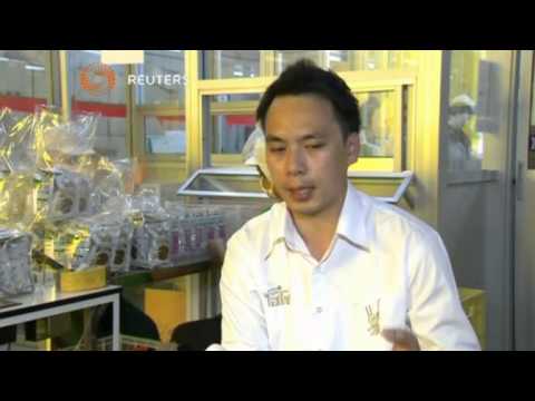 وجبات خفيفة من الحشرات تباع في تايلاند