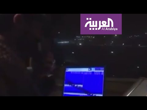 شاهد لحظة إعطاء الحرس الثوري الأوامر بقصف القاعدتين الأميركيتين في العراق