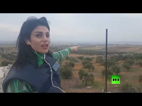 شاهد الجيش السوري يسيطر على مدينة معرة النعمان