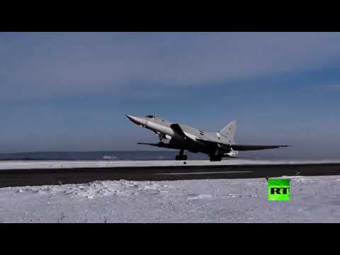 تحليق القاذفة الإستراتيجية تو22 إم3