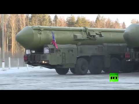 شاهد قافلة من منظومة صواريخ يارس تتجه إلى موسكو