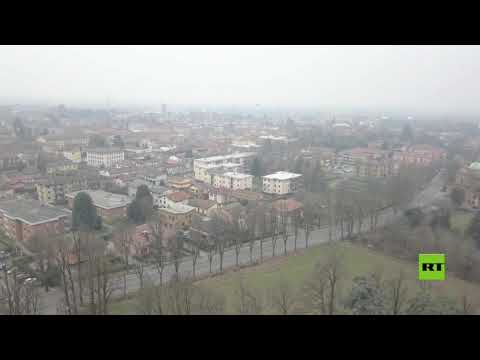 شاهد لقطات من الجو لمدن إيطالية بعد انتشار كورونا