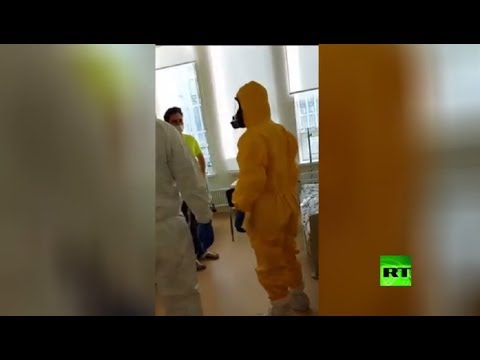 شاهد بوتين يتحدث مع أحد المصابين بـكورونا