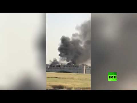 شاهد تمرد داخل سجن شيبار في مدينة الأهواز الإيرانية